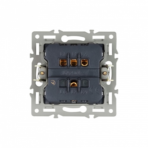 Выключатель двухклавишный без рамки Arlight SWT 043726 в Нижнем Новгороде фото 3