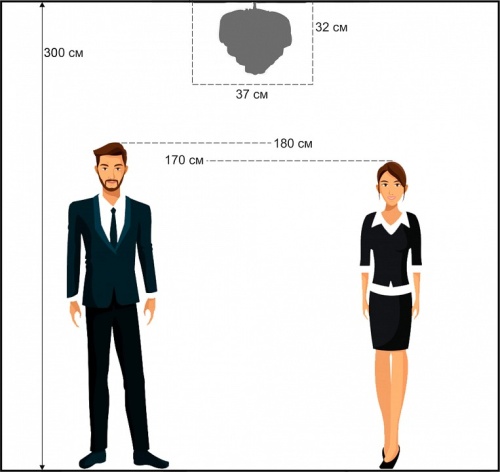 Подвесная люстра Arti Lampadari Sabina Sabina E 1.5.32.100 G в Нижнем Новгороде фото 3