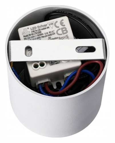 Накладной светильник iLedex Metrica 108-7W-D80-3000K-24DG-WH в Нижнем Новгороде фото 2