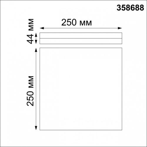 Накладной светильник Novotech Pandora 358688 в Нижнем Новгороде фото 3