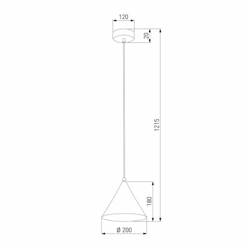 Подвесной светильник Elektrostandard Bevel a068472 в Нижнем Новгороде фото 2