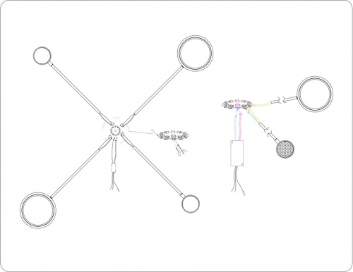 Люстра на штанге Ambrella Light FL FL51631 в Нижнем Новгороде фото 12