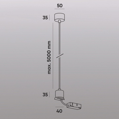 Токопровод концевой Denkirs SMART Base TR2124-BK в Нижнем Новгороде фото 2