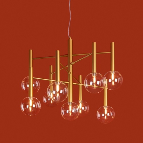 Люстра на штанге Freya Luce FR5584CL-L45G в Нижнем Новгороде фото 9