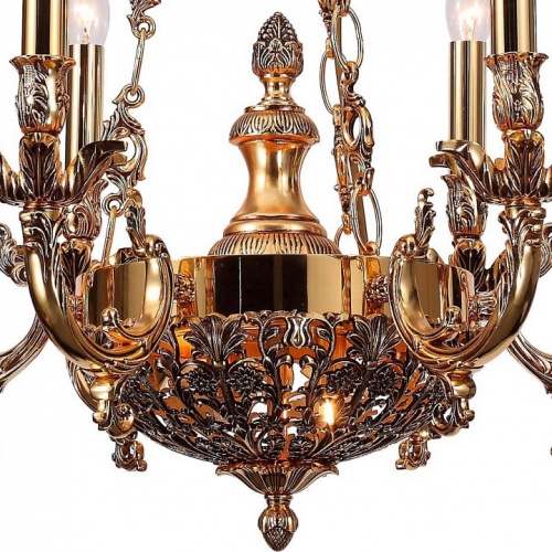 Подвесная люстра Lucia Tucci Firrnze FIRENZE 1781.6.2 antique gold в Нижнем Новгороде фото 3