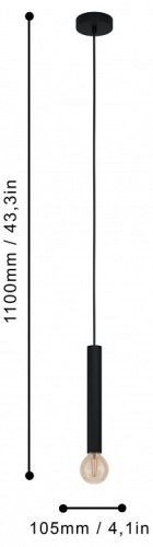 Подвесной светильник Eglo Cortenova 98056 в Похвистнево фото 2