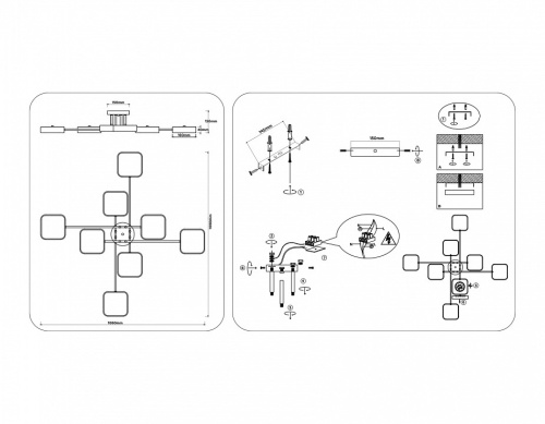Потолочная люстра Ambrella Light FL FL516346 в Нижнем Новгороде фото 3