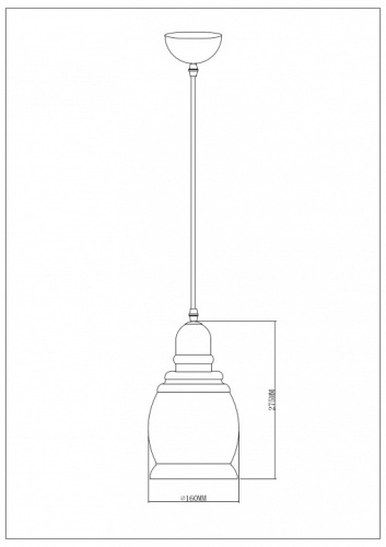 Подвесной светильник Escada Fireside 1101/1 в Советске фото 2