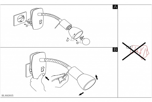 Бра Eglo Dakar 3 92935 в Нижнем Новгороде фото 2