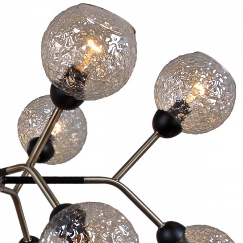 Люстра на штанге ILLUMICO  IL0268-12PSQ-79 BK AB в Нижнем Новгороде фото 2