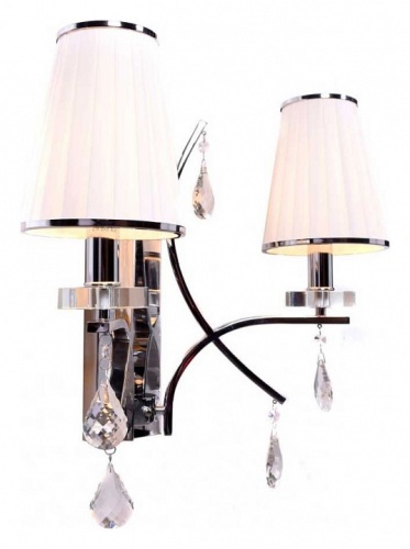 Бра LUMINA DECO Glamour LDW 66247-2 WT+CHR в Нижнем Новгороде фото 2
