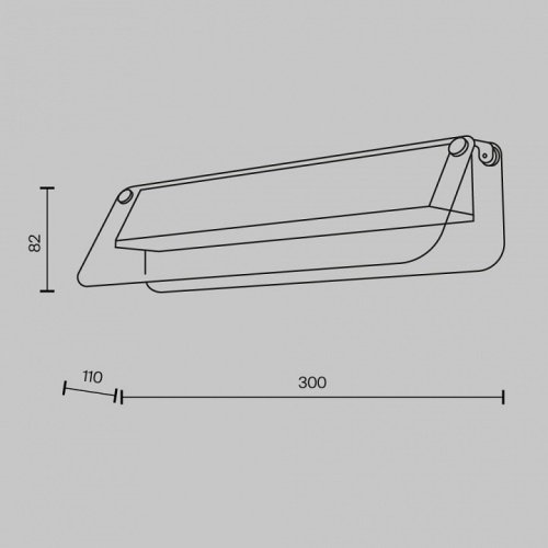 Накладной светильник Maytoni Flat MOD296WL-L6BS3K в Нижнем Новгороде фото 3