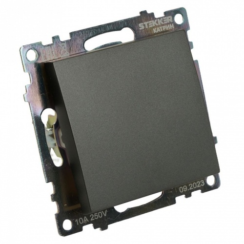 Переключатель одноклавишный без рамки Stekker Катрин 49412 в Нижнем Новгороде фото 3