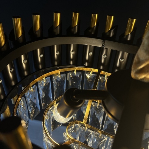 Подвесной светильник Imperiumloft Empire Black Rectangular Chandelier Crystal 40.2893 в Нижнем Новгороде фото 6