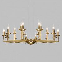 Подвесная люстра Eurosvet Cariso 60150/18 латунь в Нижнем Новгороде