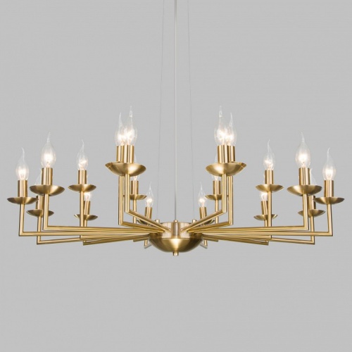 Подвесная люстра Eurosvet Cariso 60150/18 латунь в Нижнем Новгороде
