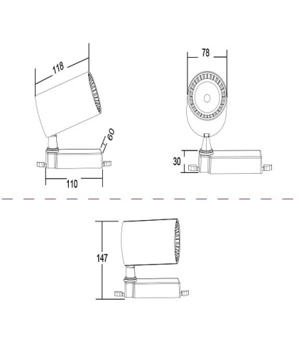 Светильник на штанге Maytoni Vuoro TR029-3-10W4K-W в Нижнем Новгороде фото 2