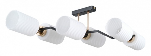 Потолочная люстра ILLUMICO NAPLES IL0809-6ASQ-25 BK AB NAPLES в Нижнем Новгороде