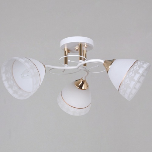 Люстра на штанге  11460-0.3-03 WH+FG в Нижнем Новгороде фото 3