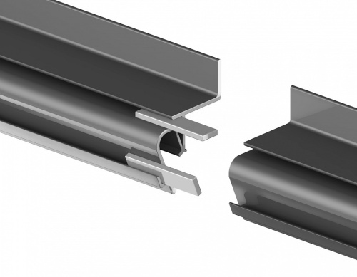 Профиль для контурной подсветки натяжного потолка Ambrella Light GP GP4100BK в Нижнем Новгороде фото 4