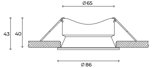 Встраиваемый светильник Hesby Lighting Harstad HSBL_0252 в Нижнем Новгороде фото 3