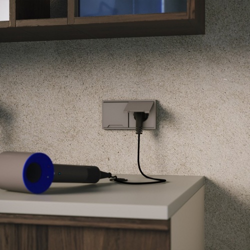 Накладка для розетки с заземлением и со шторками с крышкой Voltum S70 VLS000814 в Нижнем Новгороде фото 3