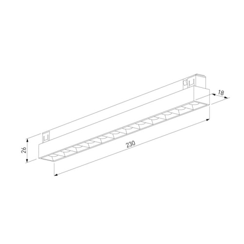 Накладной светильник Elektrostandard Line Magnetic 85528/01 в Нижнем Новгороде фото 2