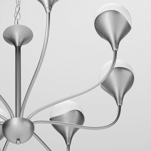 Подвесная люстра Eurosvet Calyx 60169/8 никель в Нижнем Новгороде фото 4