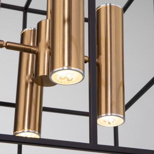 Люстра на штанге Eurosvet Adamson 70142/8 латунь в Нижнем Новгороде фото 2