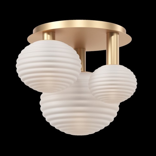 Потолочная люстра Maytoni Halo MOD268CL-03G в Нижнем Новгороде фото 6