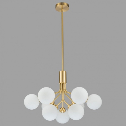 Люстра на штанге Belfast Bryson L-8130-6+3 BR GL в Нижнем Новгороде фото 2