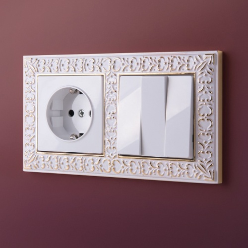 Клавиши для выключателя трехклавишного Werkel белый W1130001 в Нижнем Новгороде фото 3