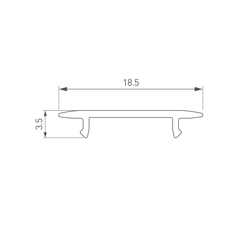 Экран SL-W14-F-2000 OPAL (Arlight, Пластик) в Бородино фото 2