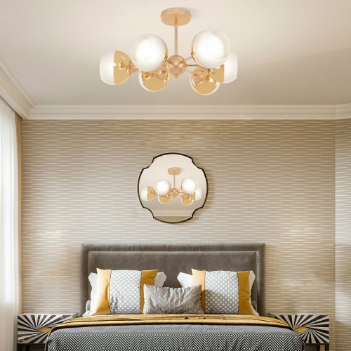 Люстра на штанге Arte Milano Napoli-327007 327007/3+3 GD в Нижнем Новгороде фото 2