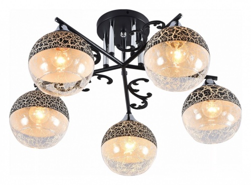 Потолочная люстра 01277-0.3-05B BK+CR в Нижнем Новгороде