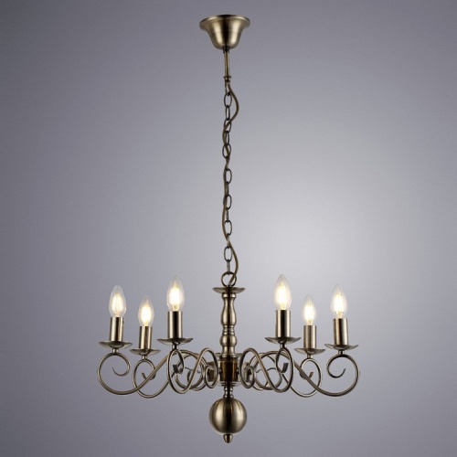 Подвесная люстра Arte Lamp 1129 A1129LM-7AB в Нижнем Новгороде фото 3