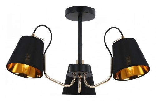 Люстра на штанге ILLUMICO  IL6120-3COU-79 BK GD в Нижнем Новгороде