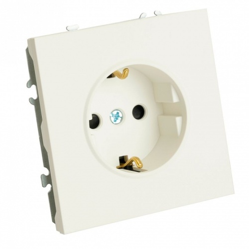Розетка с заземлением и со шторкой, без рамки Stekker Эмили 49880 в Нижнем Новгороде фото 3