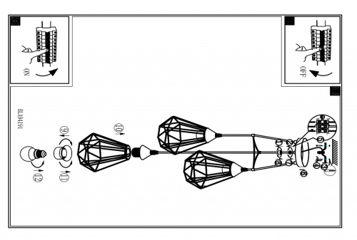 Подвесной светильник Eglo Tarbes 94196 в Нижнем Новгороде фото 3