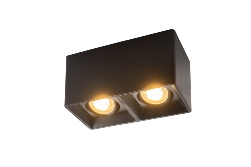 DK3035-BK Светильник накладной IP 20, 10 Вт, GU5.3, LED, черный, пластик в Нижнем Новгороде