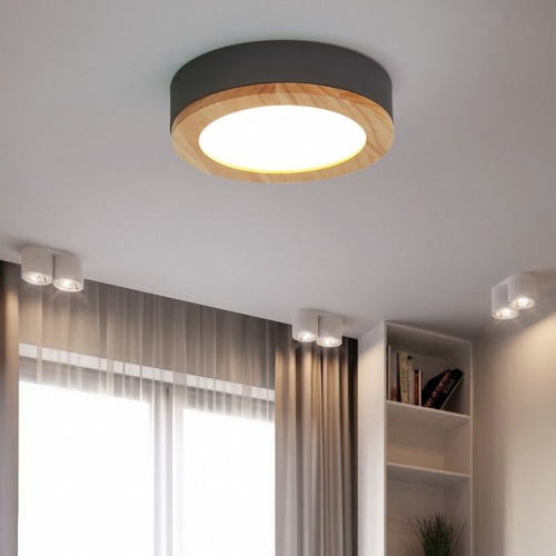 Накладной светильник Imperiumloft Wudda Серый WUDDA01 в Нижнем Новгороде фото 4