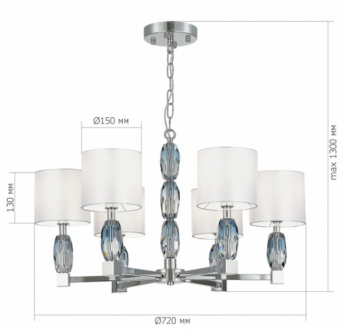 Подвесная люстра ST-Luce Lingotti SL1759.103.06 в Нижнем Новгороде фото 3