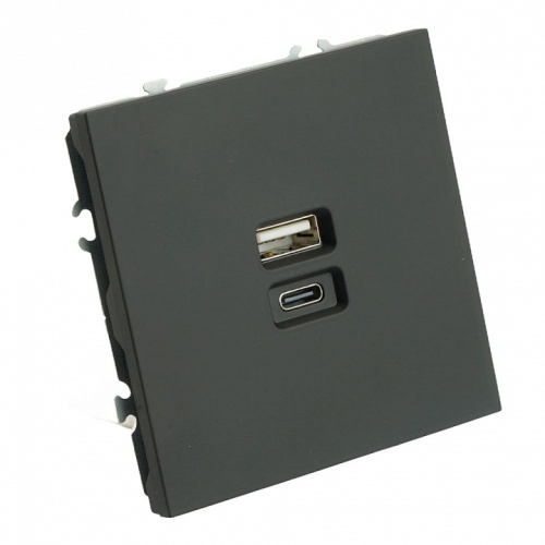 Розетка 2хUSB type A и C без рамки Stekker Эмили 49853 в Нижнем Новгороде фото 8