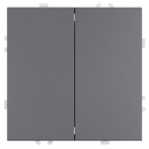 Выключатель двухклавишный без рамки Stekker Эмили 50239 в Нижнем Новгороде