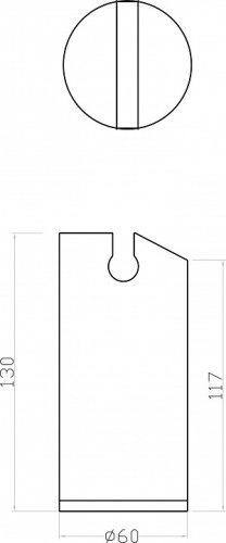 Заглушка для трека-ремня Denkirs BELTY BASE TR5516-BK в Нижнем Новгороде фото 5