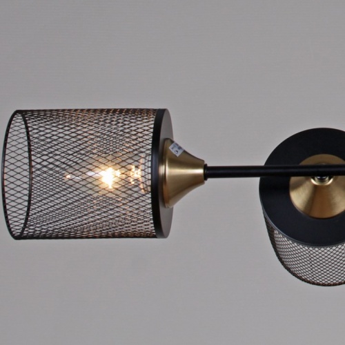 Люстра на штанге  38460-0.3-04 BK+COPPER в Нижнем Новгороде фото 2