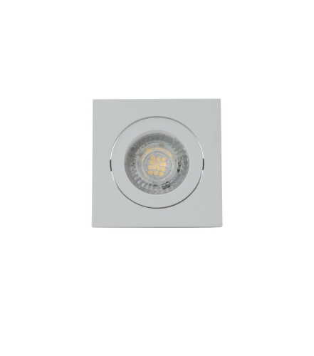 DK2016-WH Встраиваемый светильник, IP 20, 50 Вт, GU10, белый, алюминий в Азове фото 4