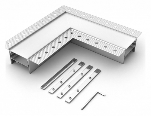 Соединитель угловой L-образный накладной Arlight S-LUX 030106 в Нижнем Новгороде