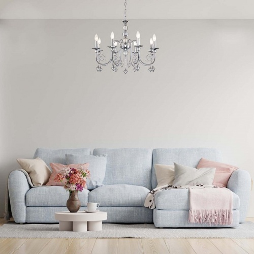 Подвесной светильник Escada Shine 678/8PL Chrome в Нижнем Новгороде фото 2