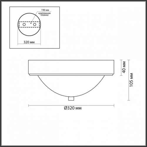 Накладной светильник Lumion Nina 5259/2C в Сельцо фото 2